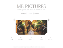 Tablet Screenshot of mbpictures.sk